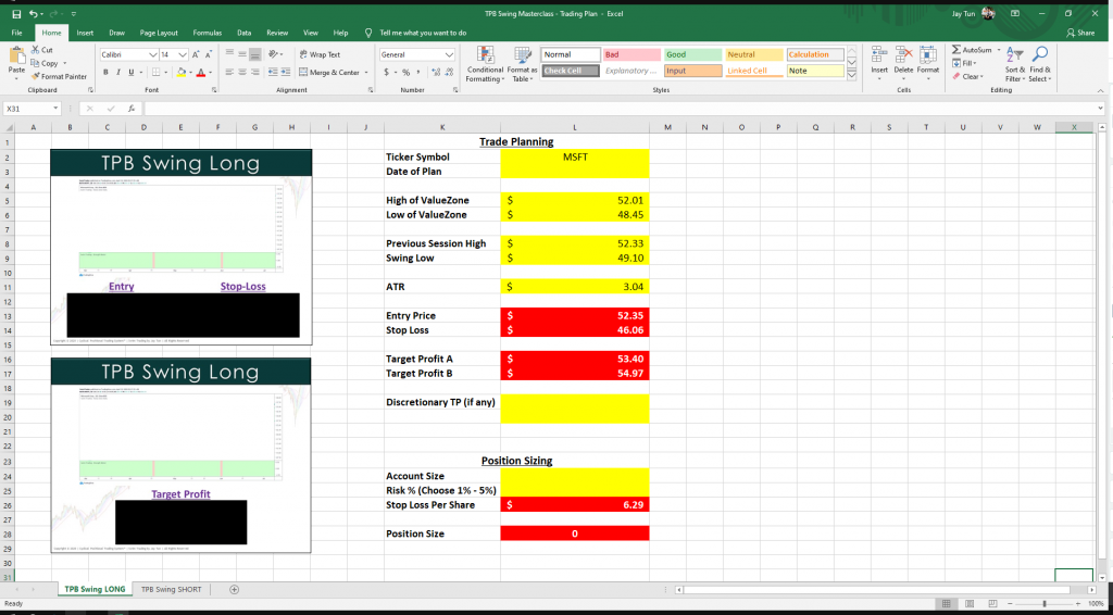 trading plan